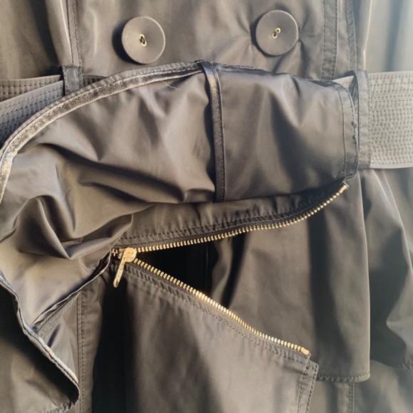 Marciano (Guess) Black Zip-Away Rain Jacket (Size S) - Picture 5 of 11